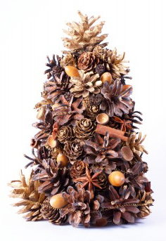 Natural Aromatic Christmas Tree Tabletop Decoration
