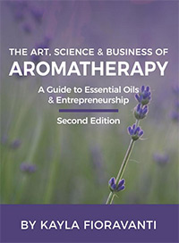 Book Cover for the Art, Science & Business of Aromatherapy