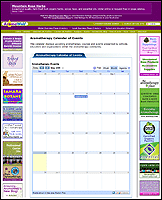 Calendar of Events