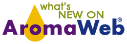 New on AromaWeb