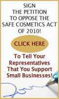 Sign the petition opposing the Safe Cosmetics Act of 2010