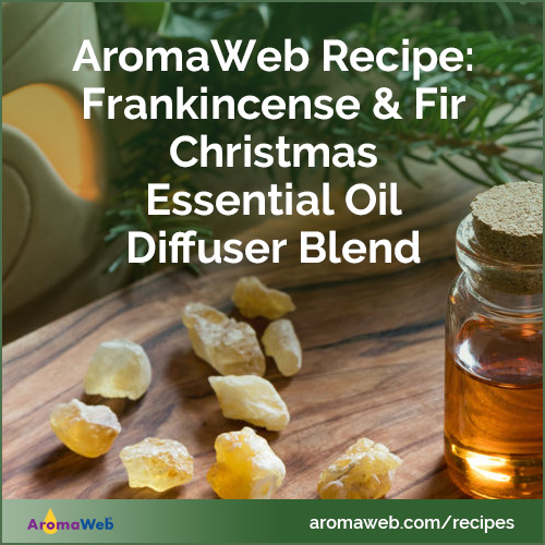 Frankincense & Fir Christmas Essential Oil Diffuser Blend