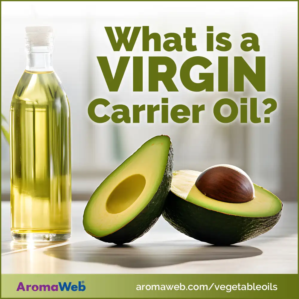 Social Media Image for the Explaination of What a Virgin Vegetable Oil Is