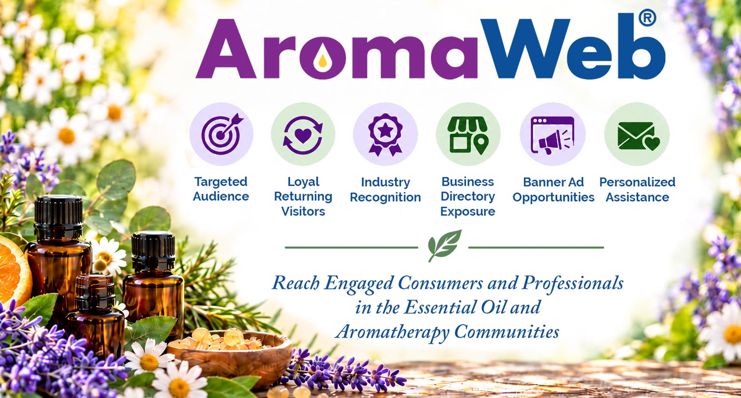 AromaWeb Aromatherapy and Essential Oil Advertising Information