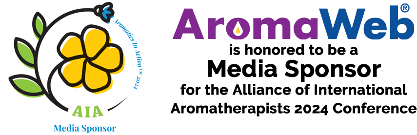 AromaWeb is honored to be a Media Sponsor for the Alliance of International Aromatherapists 2024 Conference