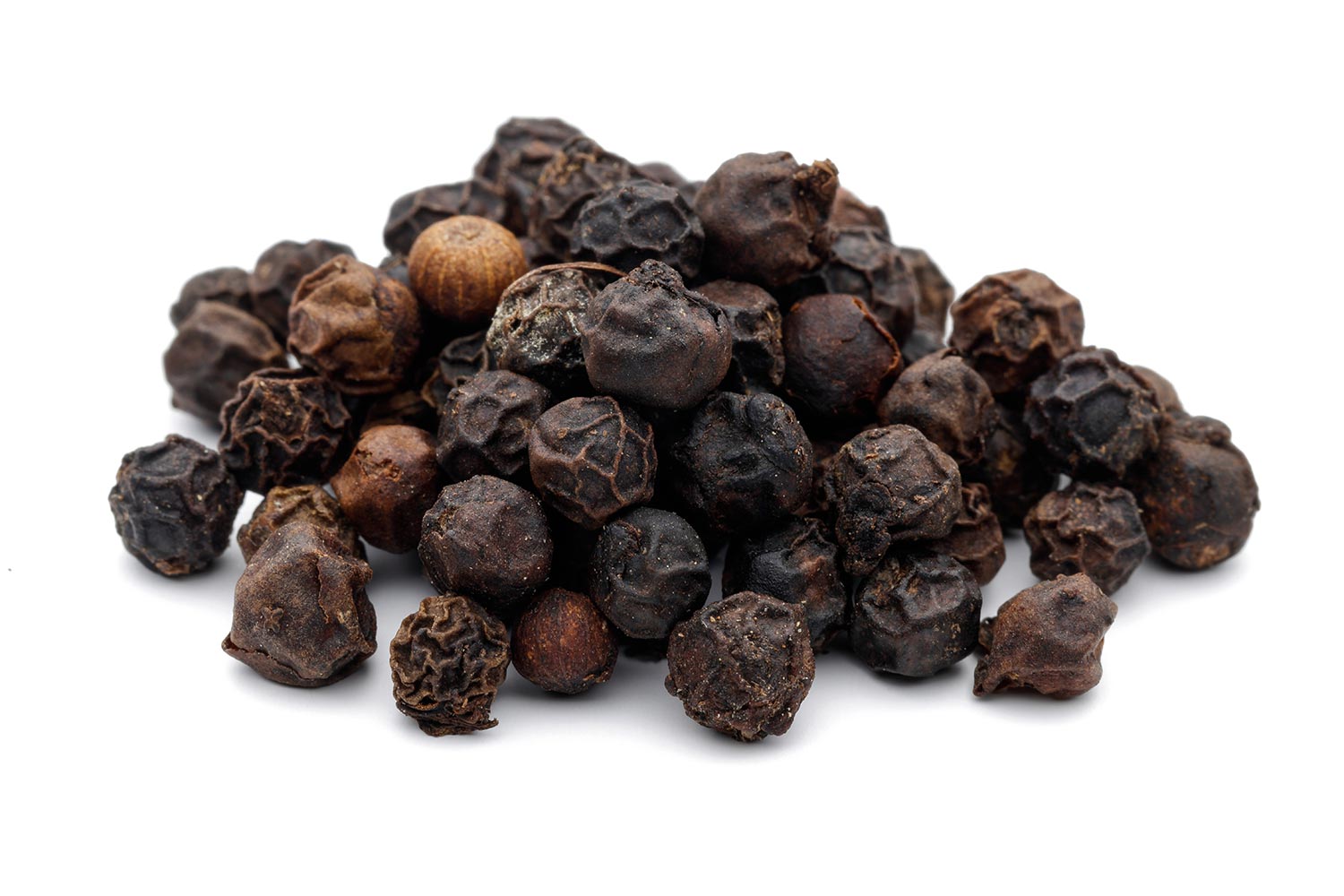 Black peppercorns used to produce Black Pepper Essential Oil