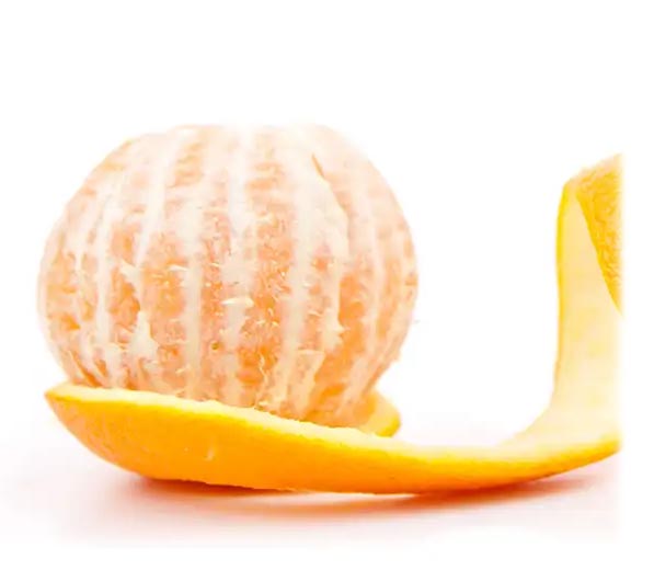 Sweet orange peel used to produce Sweet Orange Essential Oil