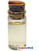 Bottle Depicting the Typical Color of Himalayan Cedarwood Essential Oil
