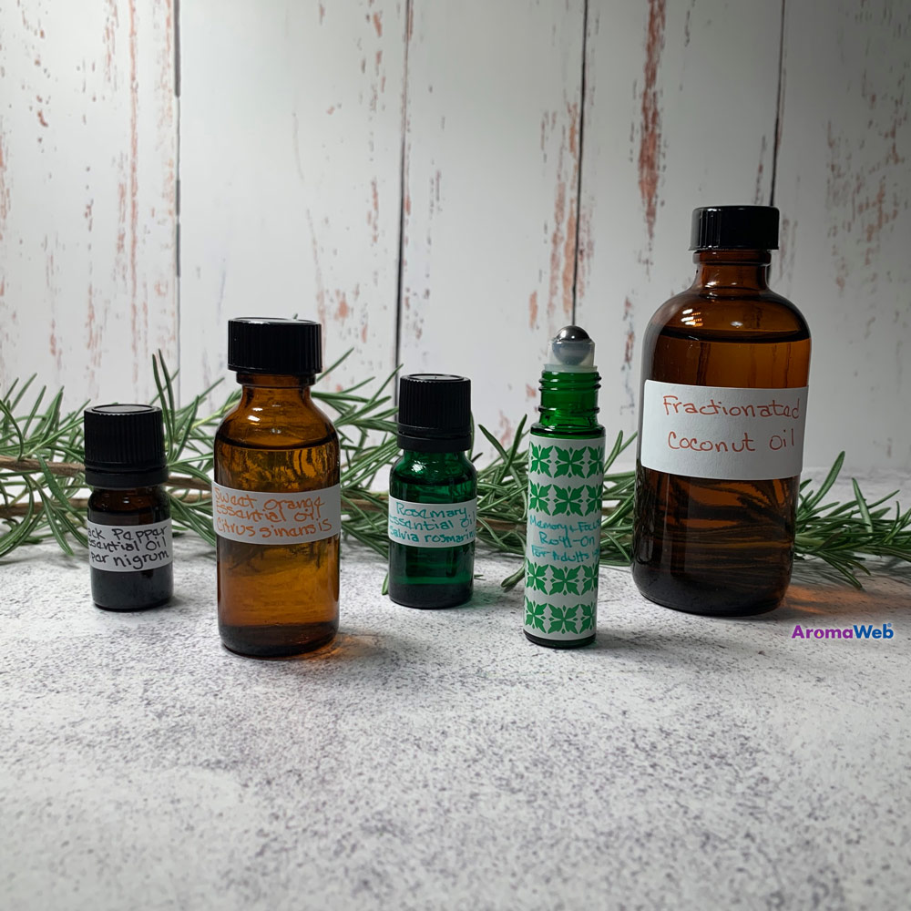 Memory & Focus Essential Oil Roll-On Recipe for Adults | AromaWeb