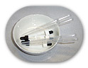Aromatherapy blending items including disposable pipettes and droppers.