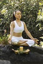 Woman Meditating