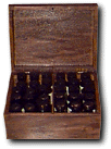 Example Wooden Box Used to Store Essential Oils