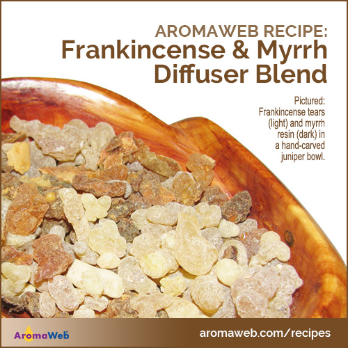 Frankincense and Myrrh Aromatherapy Diffuser Blend
