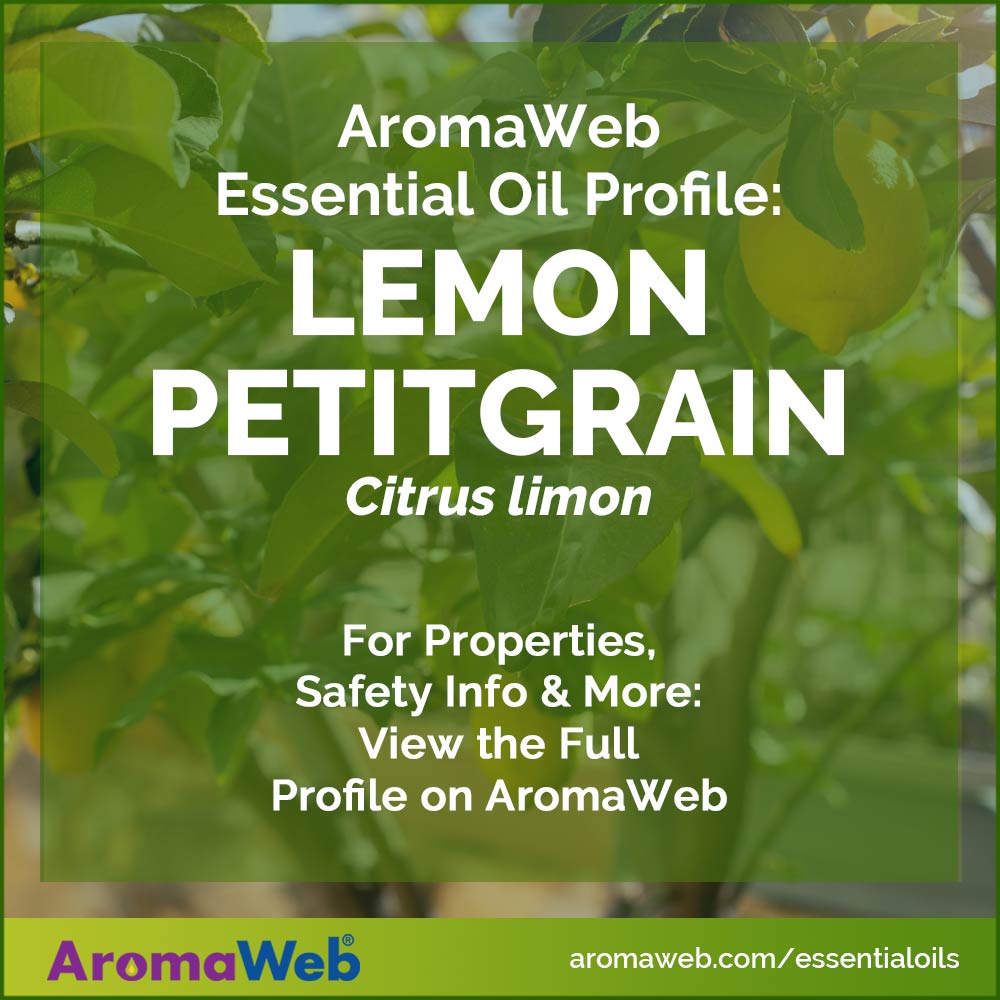 Lemon Petitgrain Essential Oil Profile